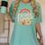Future Teacher Kids Youth Girls Rainbow Pre-k Kindergarten Women's Comfort Colors T-Shirt Chalky Mint Future Teacher Kids Youth Girls Rainbow Pre-k Kindergarten Women's Comfort Colors T-Shirt Chalky Mint