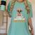 This Girl Loves Watermelon And Her Boston Terrier Dog Mother Women's Comfort Colors T-Shirt Chalky Mint