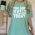 You Gon Learn Today Teacher Teaching Women's Comfort Colors T-Shirt Chalky Mint You Gon Learn Today Teacher Teaching Women's Comfort Colors T-Shirt Chalky Mint