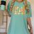 Groovy I Speak Fluent Toddler Daycare Provider Teacher Women's Comfort Colors T-Shirt Chalky Mint