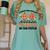 Groovy I Teach The Cutest Pumpkins In The Patch For Teacher Women's Comfort Colors T-Shirt Chalky Mint