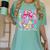 Groovy Teacher Cute Coquette Bow Flower Retro Back To School Women's Comfort Colors T-Shirt Chalky Mint