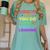 Growth Mindset Teacher Positive Message Inspirational Quote Women's Comfort Colors T-Shirt Chalky Mint