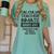 Halloween Calculus Teacher Prisoner Costume Women's Comfort Colors T-Shirt Chalky Mint