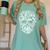 Halloween Costume Skull Boston Terrier Dog Lover Women's Comfort Colors T-Shirt Chalky Mint