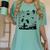 Halloween Music Note Clefs Spooky Ghost For Music Teacher Women's Comfort Colors T-Shirt Chalky Mint Halloween Music Note Clefs Spooky Ghost For Music Teacher Women's Comfort Colors T-Shirt Chalky Mint