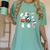 Halloween Music Teacher Ghost Playing Musical Instruments Women's Comfort Colors T-Shirt Chalky Mint Halloween Music Teacher Ghost Playing Musical Instruments Women's Comfort Colors T-Shirt Chalky Mint