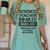 Halloween Science Teacher Prisoner Costume Women's Comfort Colors T-Shirt Chalky Mint