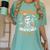Halloween Skeleton Teacher Phonemes Graphemes Caffeine Lover Women's Comfort Colors T-Shirt Chalky Mint