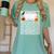 Halloween Teacher Composition Book Notebook Matching Group Women's Comfort Colors T-Shirt Chalky Mint
