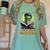 Halloween Teacher Librarian Frankenstein Reading Books Women's Comfort Colors T-Shirt Chalky Mint Halloween Teacher Librarian Frankenstein Reading Books Women's Comfort Colors T-Shirt Chalky Mint