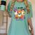 Halloween Teacher Smell a Tiny Human Ghost Spooky Season Women's Comfort Colors T-Shirt Chalky Mint Halloween Teacher Smell a Tiny Human Ghost Spooky Season Women's Comfort Colors T-Shirt Chalky Mint