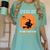 Halloween Teacher Witch Lets Eat Kids Punctuation Women's Comfort Colors T-Shirt Chalky Mint