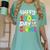 Happy 100th Day Of School 100 Days Of School Teacher Student Women's Comfort Colors T-Shirt Chalky Mint Happy 100th Day Of School 100 Days Of School Teacher Student Women's Comfort Colors T-Shirt Chalky Mint