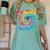 Happy 100th Day Of School Teacher Student 100 Days Tie Dye Men Women Kids Women's Comfort Colors T-Shirt Chalky Mint