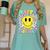 Happy Dot Day Shirts Teacher Student Girls Kids Smile Face Women's Comfort Colors T-Shirt Chalky Mint Happy Dot Day Shirts Teacher Student Girls Kids Smile Face Women's Comfort Colors T-Shirt Chalky Mint