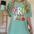 Happy Fri-Yay Teacher Back To School Friday Lovers Women's Comfort Colors T-Shirt Chalky Mint Happy Fri-Yay Teacher Back To School Friday Lovers Women's Comfort Colors T-Shirt Chalky Mint
