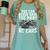 Haunted By 6-7 Teacher 67 Halloween Skeleton Six Seven Women's Comfort Colors T-Shirt Chalky Mint Haunted By 6-7 Teacher 67 Halloween Skeleton Six Seven Women's Comfort Colors T-Shirt Chalky Mint