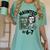 Haunted 67 Skeleton Math Teacher Halloween Costume Math Pun Women's Comfort Colors T-Shirt Chalky Mint