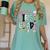 Hello First Grade Teacher Coquette Pencil Bow Back To School Women's Comfort Colors T-Shirt Chalky Mint