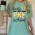 Hello Pre-K Preschool Back To School First Day Teacher Kids Women's Comfort Colors T-Shirt Chalky Mint