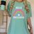 Hello Preschool Teacher Student Girls Rainbow Back To School Women's Comfort Colors T-Shirt Chalky Mint Hello Preschool Teacher Student Girls Rainbow Back To School Women's Comfort Colors T-Shirt Chalky Mint