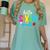 Hello Sixth Grade Cute Back To School 6th Grade Teacher Kids Women's Comfort Colors T-Shirt Chalky Mint