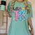 Hello TK Transitional Kindergarten Back To School Teacher Women's Comfort Colors T-Shirt Chalky Mint Hello TK Transitional Kindergarten Back To School Teacher Women's Comfort Colors T-Shirt Chalky Mint
