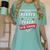 Some Heroes Wear Capes Others Teach 4th Grade Teacher Men Women Kids Women's Comfort Colors T-Shirt Chalky Mint