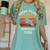 Hocus Pocus Everybody Focus Witch Halloween Teacher Women Women's Comfort Colors T-Shirt Chalky Mint