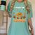 Humor I Teach The Cutest Turkeys Thanksgiving Teacher Women's Comfort Colors T-Shirt Chalky Mint Humor I Teach The Cutest Turkeys Thanksgiving Teacher Women's Comfort Colors T-Shirt Chalky Mint
