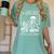 I'Ll Just Wait Until It's Quiet Skeleton Halloween Teacher Women's Comfort Colors T-Shirt Chalky Mint