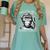 Well I'Ll Be a Monkey's Uncle Teacher And Student Women's Comfort Colors T-Shirt Chalky Mint