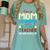 I'm Mom Grandma And A Retired Teacher Nothing Scares Me Men Women Women's Comfort Colors T-Shirt Chalky Mint