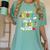 I'm Not Short I'm A Pre-K Teacher Size Back To School Women's Comfort Colors T-Shirt Chalky Mint I'm Not Short I'm A Pre-K Teacher Size Back To School Women's Comfort Colors T-Shirt Chalky Mint