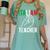 Italian Teacher Italy Italia Back To School First Day Women's Comfort Colors T-Shirt Chalky Mint Italian Teacher Italy Italia Back To School First Day Women's Comfort Colors T-Shirt Chalky Mint