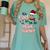 It's Cool To Be a Infant Teacher Snowman Winter Christmas Women's Comfort Colors T-Shirt Chalky Mint It's Cool To Be a Infant Teacher Snowman Winter Christmas Women's Comfort Colors T-Shirt Chalky Mint