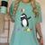 It's Fri-Yay Dabbing Penguin Friday Weekend Teacher Student Women's Comfort Colors T-Shirt Chalky Mint It's Fri-Yay Dabbing Penguin Friday Weekend Teacher Student Women's Comfort Colors T-Shirt Chalky Mint