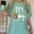 It's Fry Day Teacher Life Women's Comfort Colors T-Shirt Chalky Mint It's Fry Day Teacher Life Women's Comfort Colors T-Shirt Chalky Mint