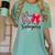 K Is For Kindergarten Teacher Coquette Bow Back To School Women's Comfort Colors T-Shirt Chalky Mint K Is For Kindergarten Teacher Coquette Bow Back To School Women's Comfort Colors T-Shirt Chalky Mint