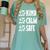 Be Kind Be Calm Be Safe Awareness For Teachers For Men Women Kids Women's Comfort Colors T-Shirt Chalky Mint Be Kind Be Calm Be Safe Awareness For Teachers For Men Women Kids Women's Comfort Colors T-Shirt Chalky Mint