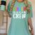 Kinder Crew Shirt Kindergarten Boy Girl Student Teacher Women's Comfort Colors T-Shirt Chalky Mint Kinder Crew Shirt Kindergarten Boy Girl Student Teacher Women's Comfort Colors T-Shirt Chalky Mint