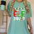 Kindergarten ELF Squad Christmas ELF Student Teacher Men Women Kids Women's Comfort Colors T-Shirt Chalky Mint