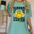 Kindergarten Teacher Hippie Smile Face Back School Women's Comfort Colors T-Shirt Chalky Mint Kindergarten Teacher Hippie Smile Face Back School Women's Comfort Colors T-Shirt Chalky Mint