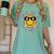 Lets Learn Today Shirt Smile Face 4K Teacher Back To School Women's Comfort Colors T-Shirt Chalky Mint