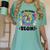 Let The Games Field Day Begin Tie Dye Adults Teacher Kids Women's Comfort Colors T-Shirt Chalky Mint