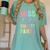 Little MISS SMARTY PANTS School Grad Teacher Last Day Women's Comfort Colors T-Shirt Chalky Mint