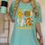 LOVE 3rd Grade Pumpkin Teacher Student Halloween Costume Women's Comfort Colors T-Shirt Chalky Mint LOVE 3rd Grade Pumpkin Teacher Student Halloween Costume Women's Comfort Colors T-Shirt Chalky Mint