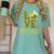 Love Preschool Back To School Yellow Bee Preschool Teacher For Men Women Girls Kids Women's Comfort Colors T-Shirt Chalky Mint