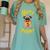 Lovely Harry Pugger Pug Women's Comfort Colors T-Shirt Chalky Mint
